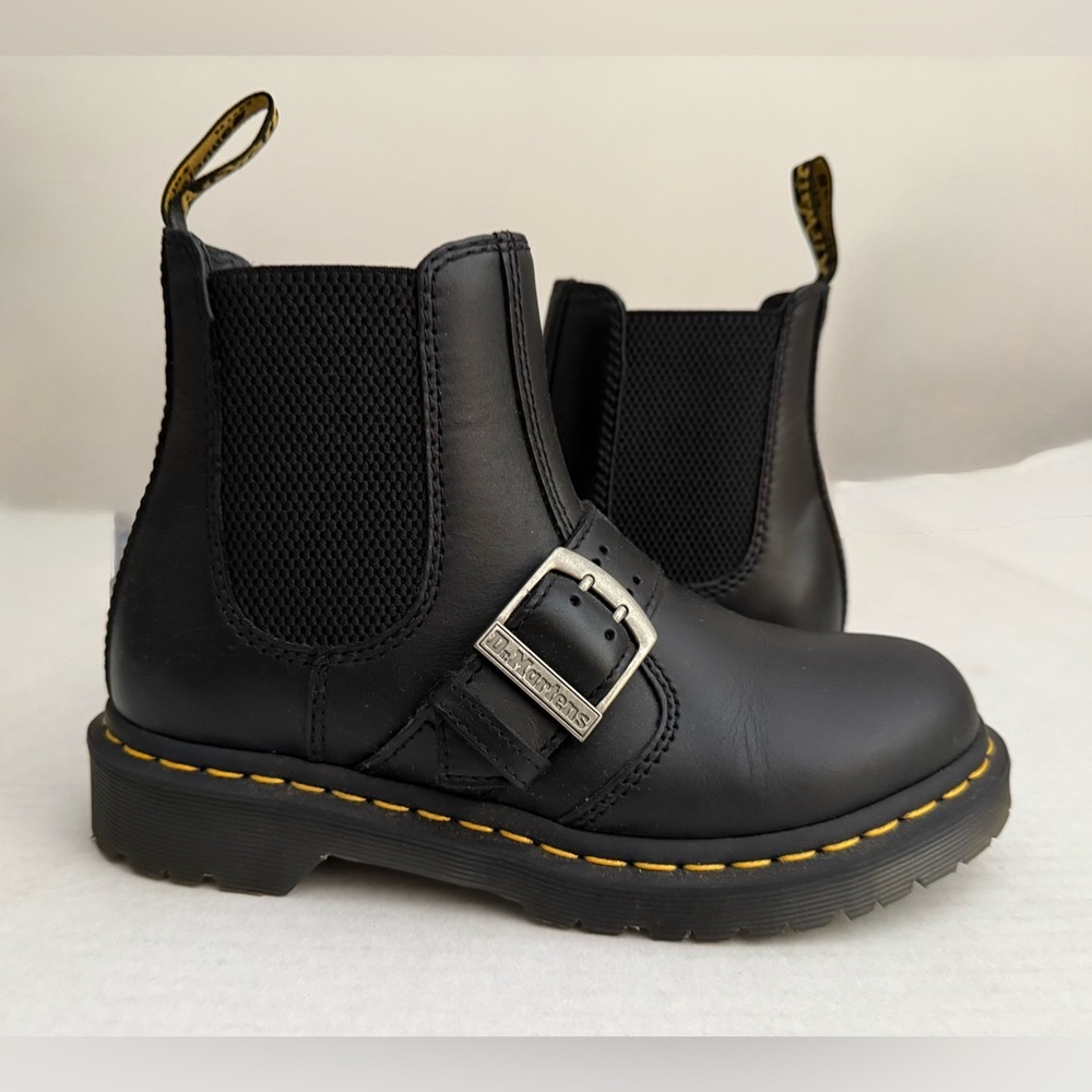 Dr. Martens Women’s 2976 Chelsea Boot with Buckle